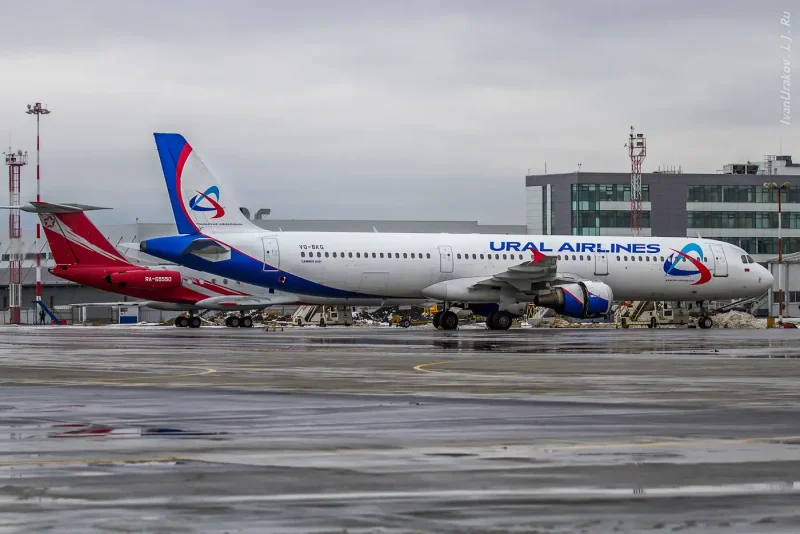 Airbus a321 Уральские авиалинии салон