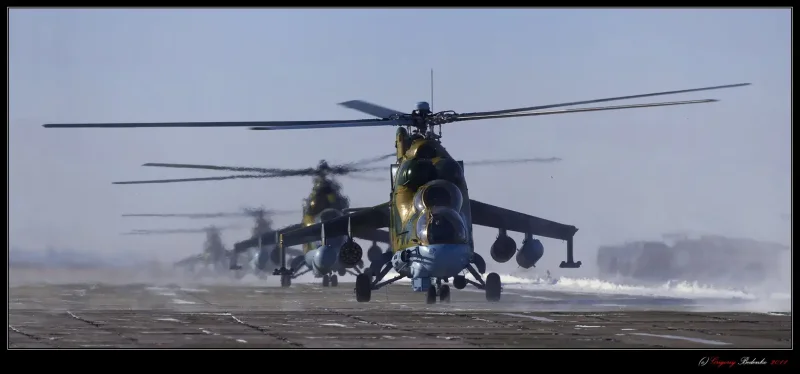 Вертолет "ми-24а"