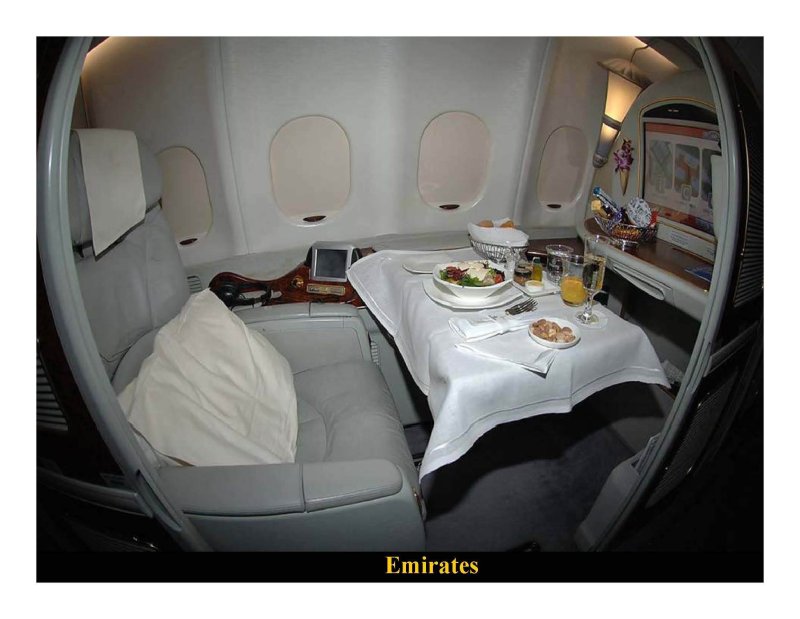 Airbus a380 бизнес класс