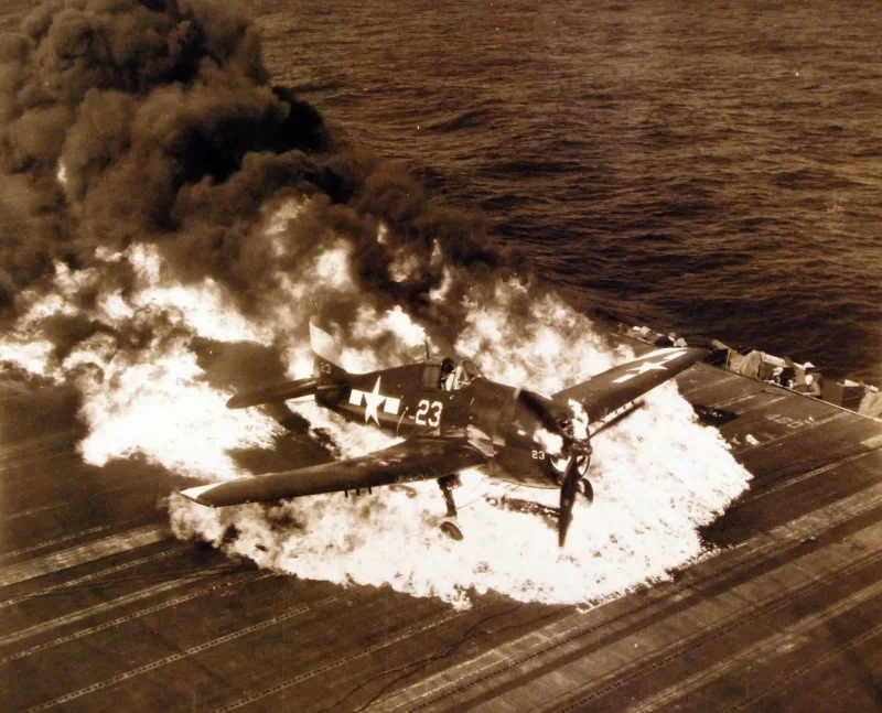 F6f Hellcat USS Lexington 1943