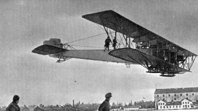 Самолет Сикорского 1913 Илья Муромец
