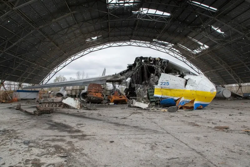 АН-225 Мрия уничтожен в Гостомеле