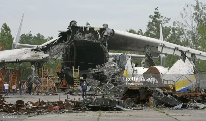 АН-225 Мрия уничтожен