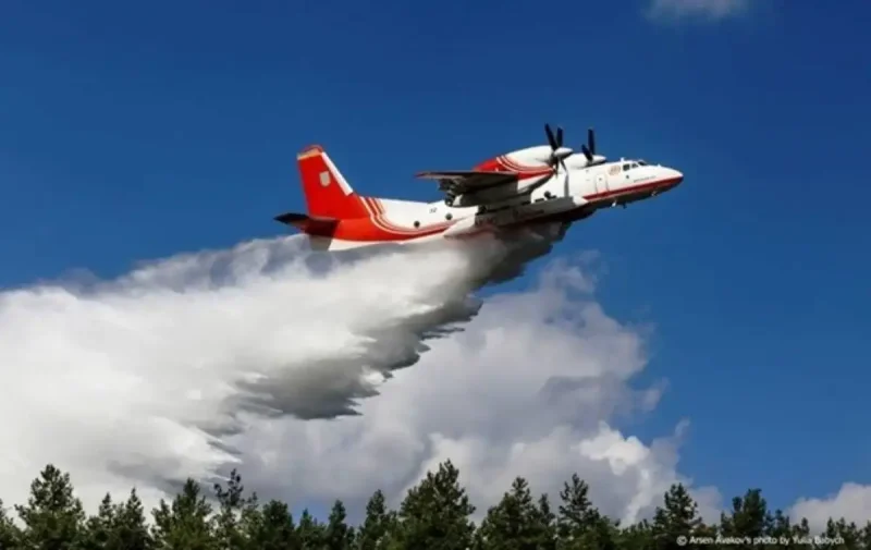 Ан2 самолет для тушения пожара