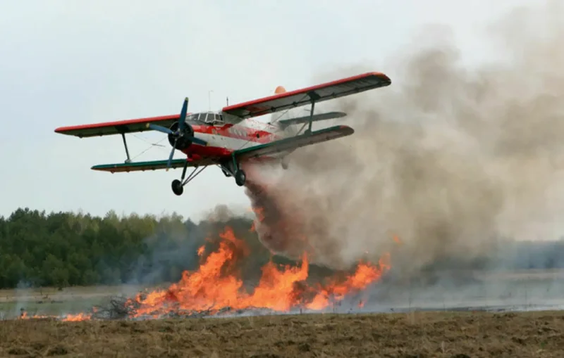 АН-2п пожарный самолет