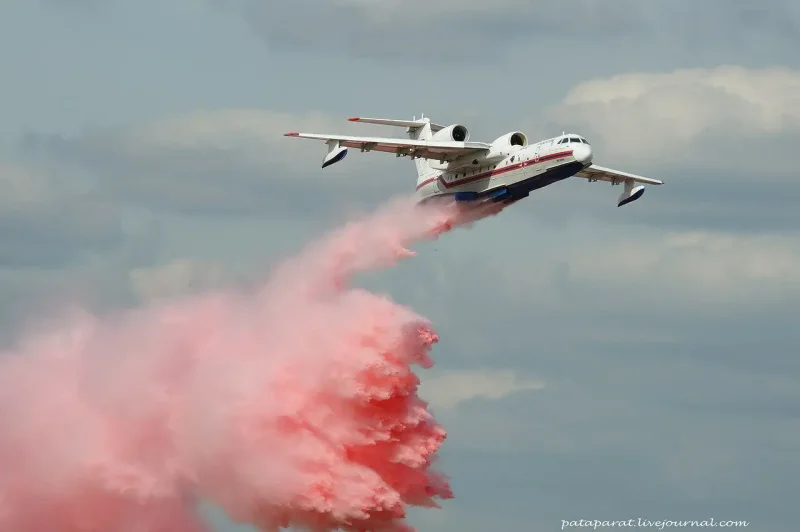 Самый большой пожарный самолет в мире
