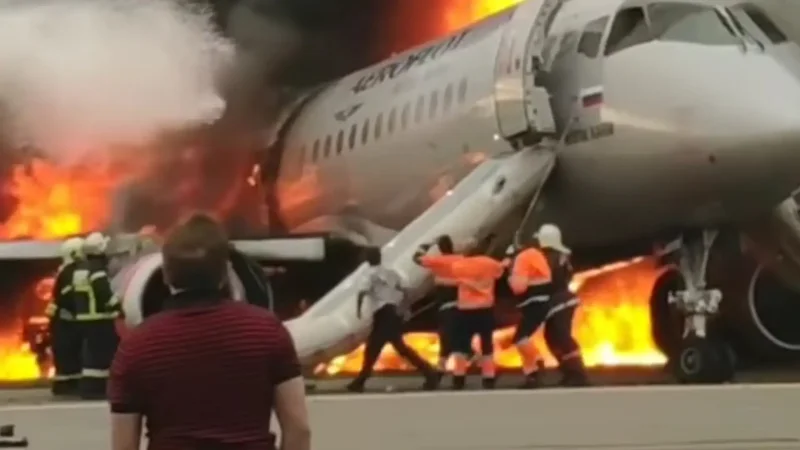 Авиакатастрофа Суперджет в Шереметьево