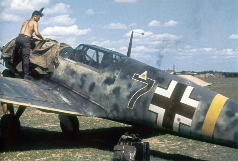 Messerschmitt bf.109 чб