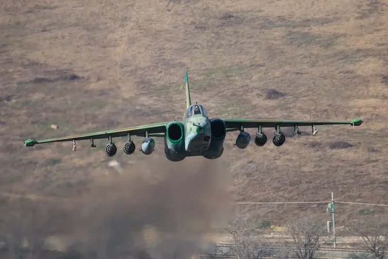 Штурмовик Су-25 Грач