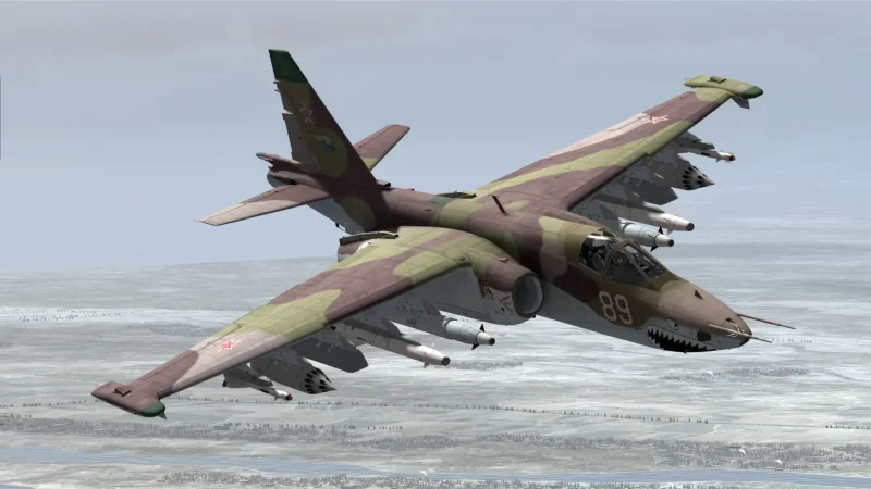 Самолёт-Штурмовик Су-25