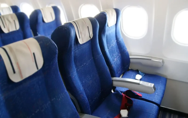 Пассажирское кресло в самолете