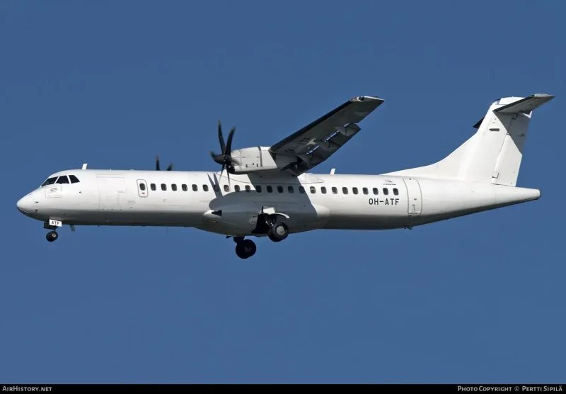 Самолет винтовой ATR 72