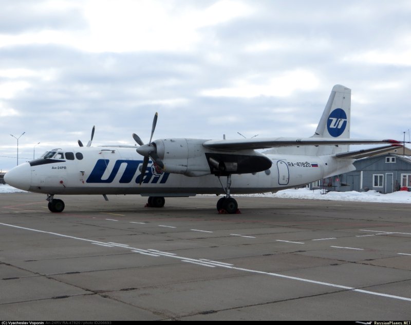 АН-24 пассажирский самолёт