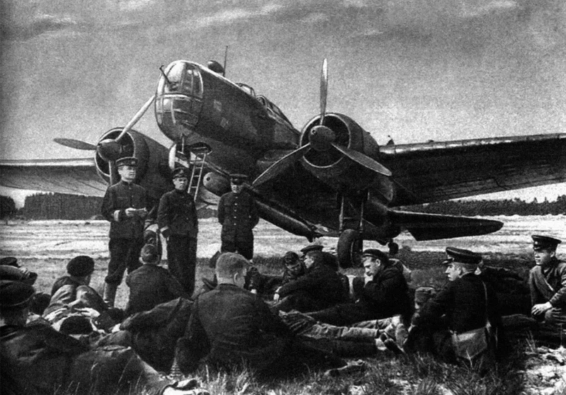 ДБ 3ф бомбардировщик 1941 год