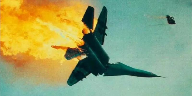 Су-35 бомбардировщик сбит в Турции