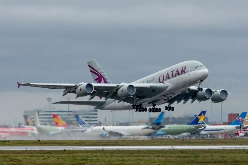 Airbus a380 Катар