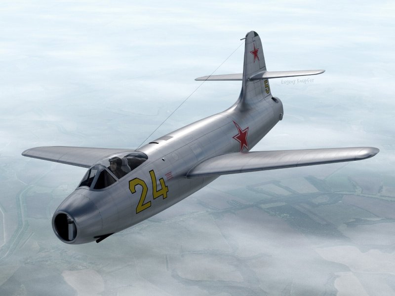 Як-19 реактивный самолёт