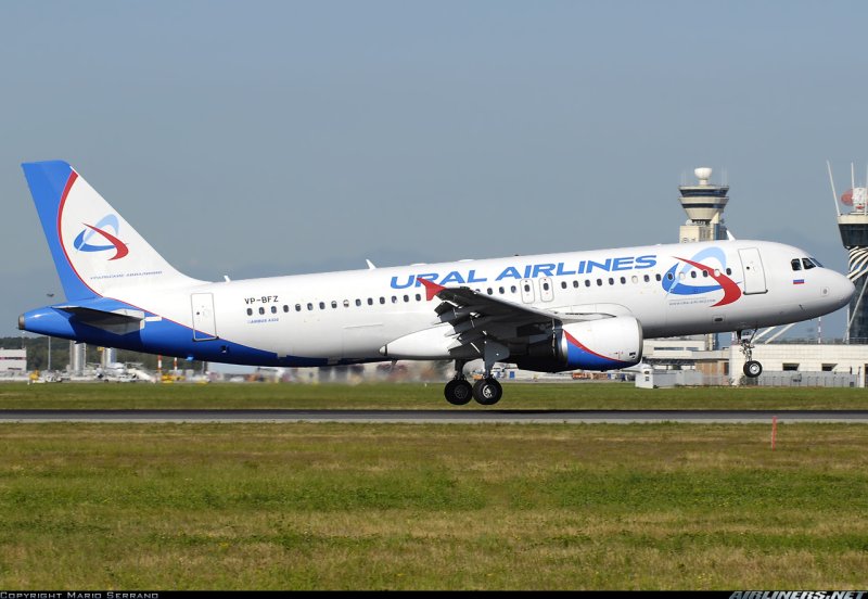 Airbus a320 100 200 Урал Эйрлайнс