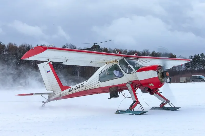 PZL 104 Wilga кабина