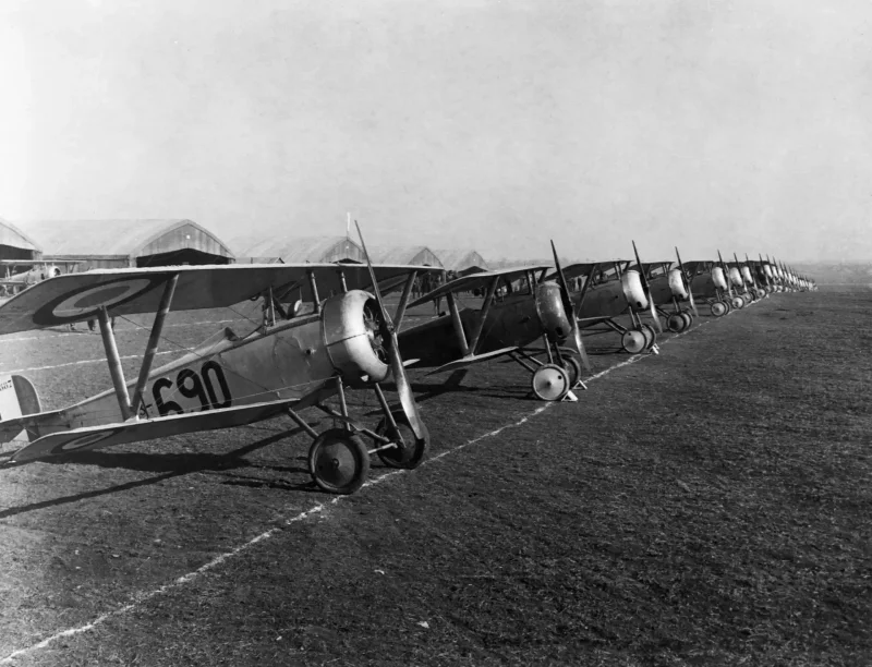 Nieuport 17 истребители первой мировой войны