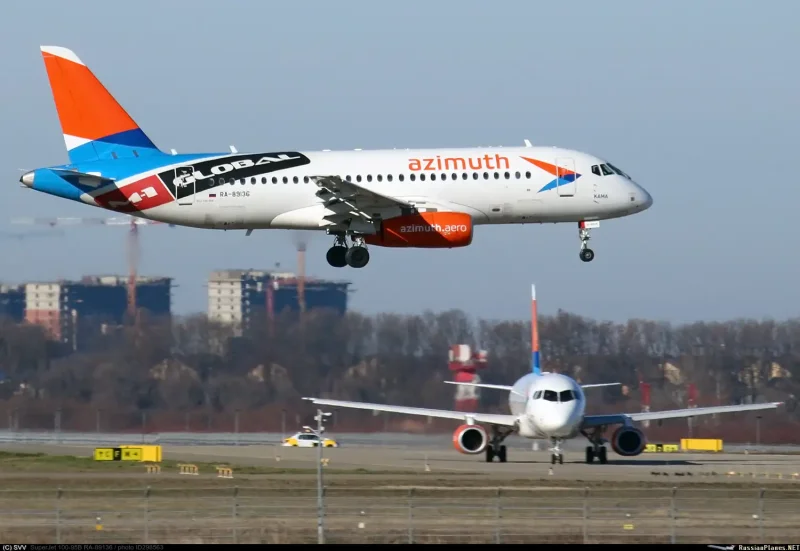 Sukhoi Superjet su-100-95 кабина