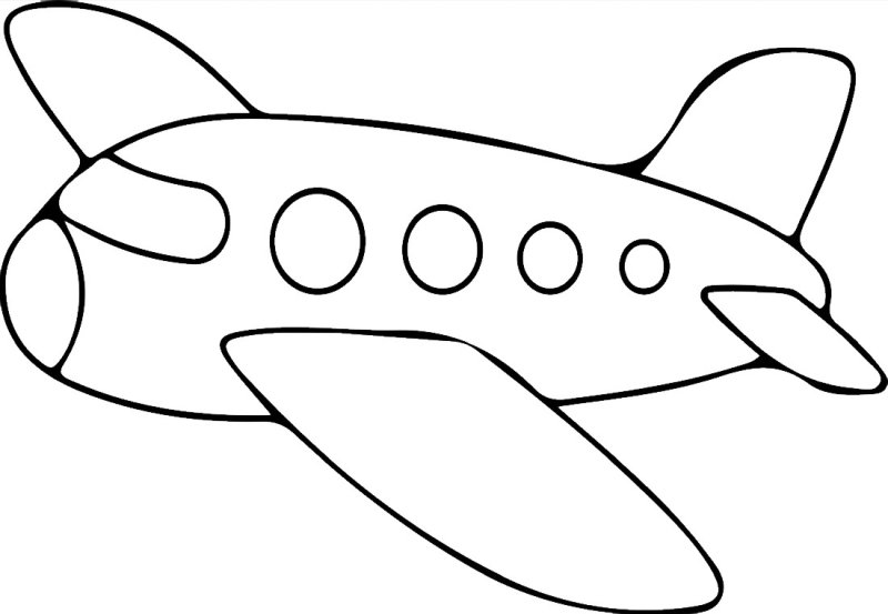 Самолет картинка для детей