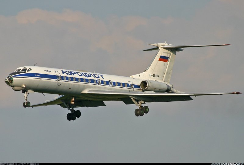 Учебно-тренировочный самолёт ту-134убл