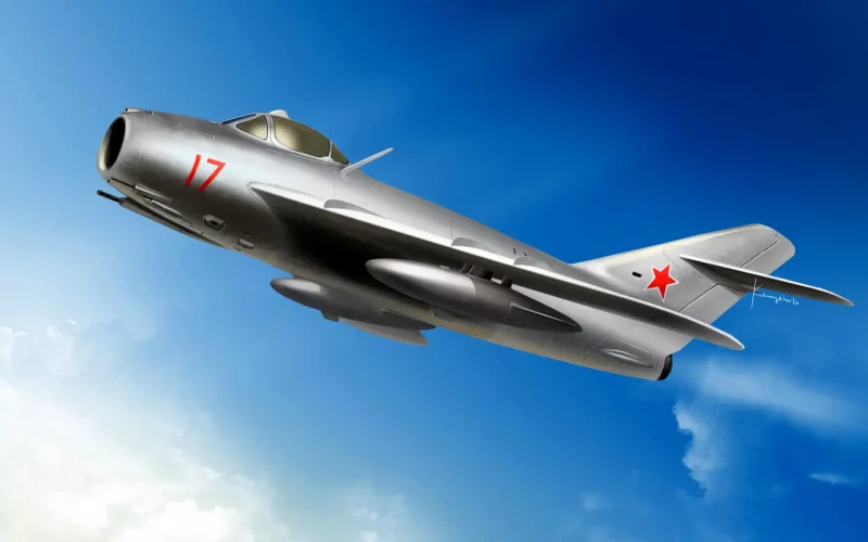 Миг-17 реактивный самолёт