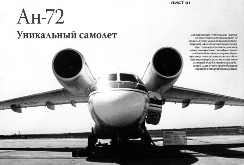 АН-72 технические характеристики