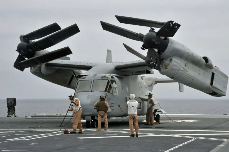 Конвертопланы MV-22 Osprey