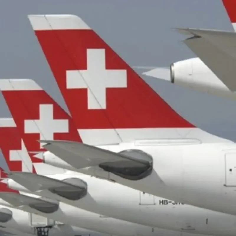 Швейцарские авиалинии самолёты