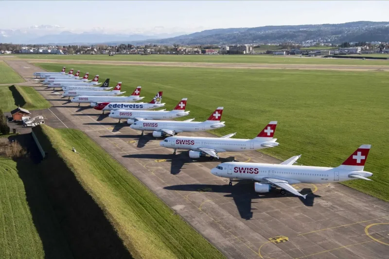 Швейцария самолет