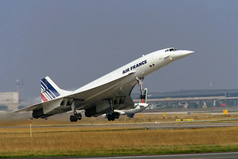 Самолет Concorde Air France