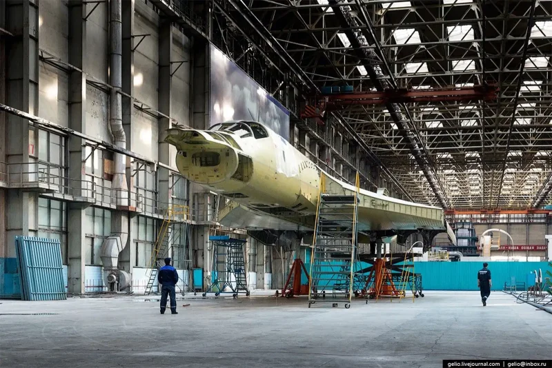 Ту-160м на Казанском авиационном заводе