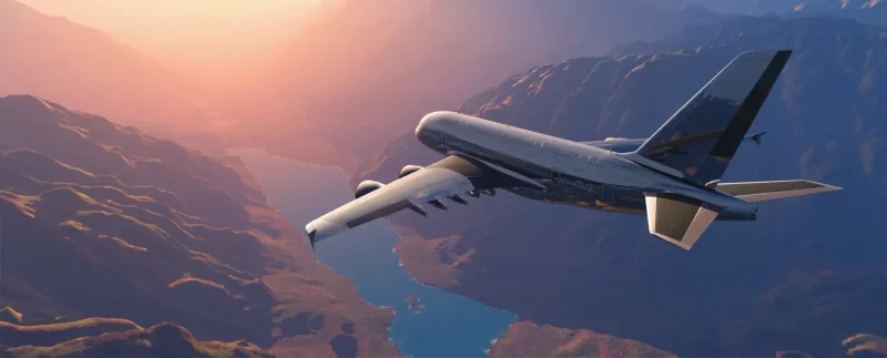 Самолет панорама