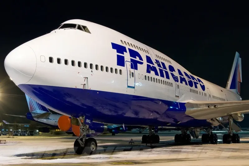 Трансаэро авиакомпания Боинг 747