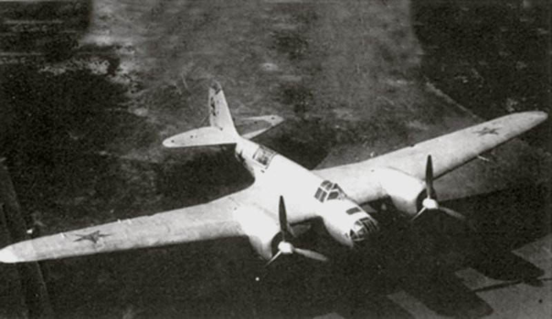 Ант-40 сб скоростной бомбардировщик