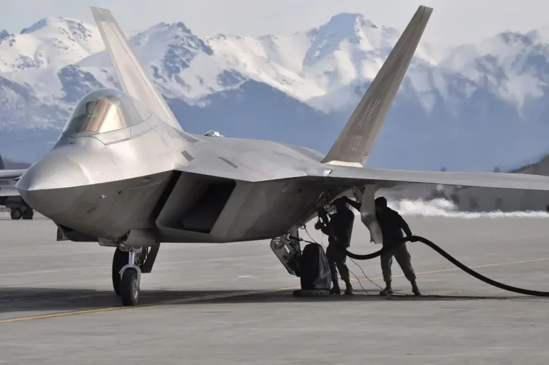 Lockheed/Boeing f-22 Raptor кабина