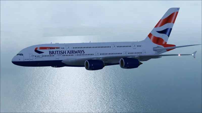 Airbus a380 British Airways