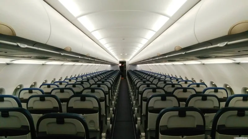 Пустые места в самолете