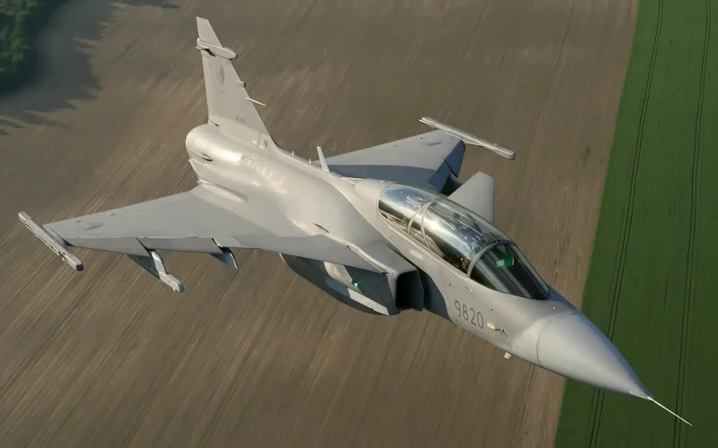 Самолет Jas 39a Gripen