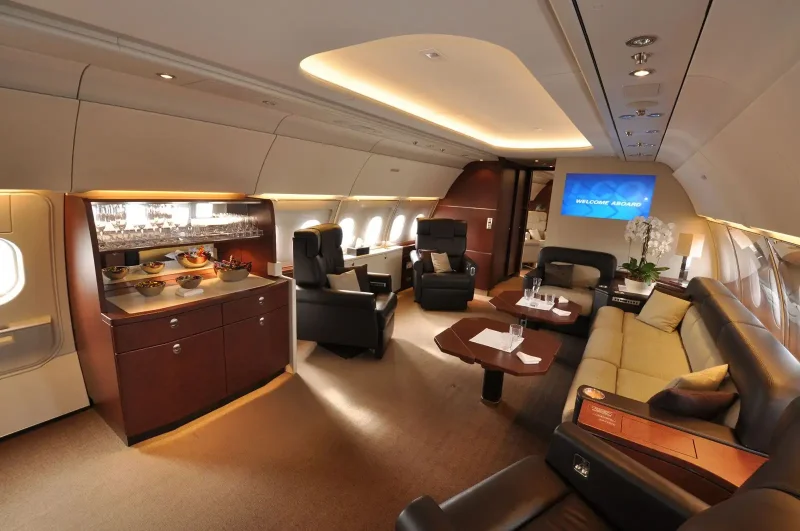 Airbus a380 private Jet