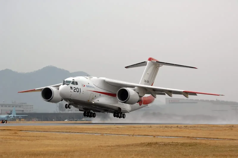 Транспортный самолет Кавасаки с-2