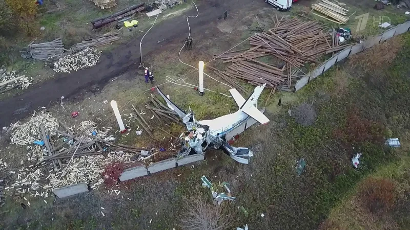 В Бразилии потерпел крушение самолет