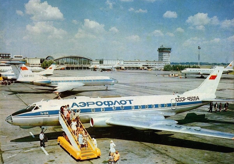 Парк самолетов Аэрофлота в СССР