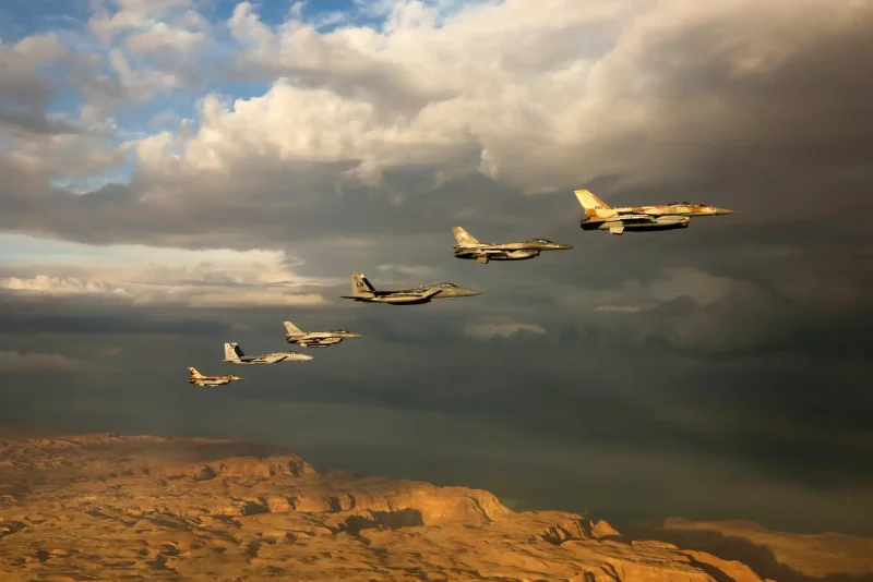 Самолеты ф-15с ВВС Израиля