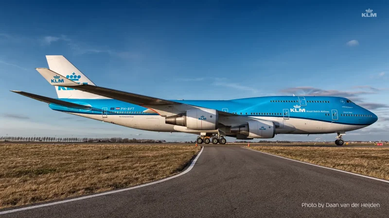 Самолет Боинг 747 КЛМ