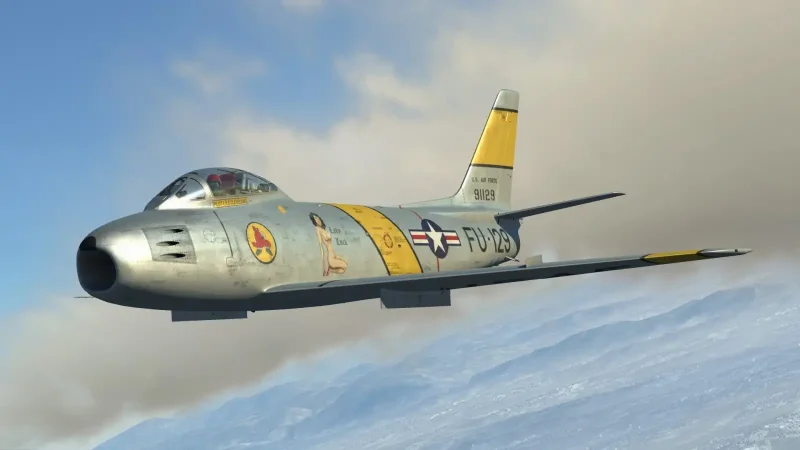 Истребитель f-86 Sabre