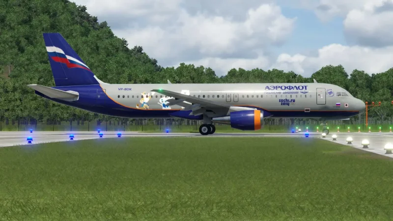 A320 Аэрофлот mfs2020