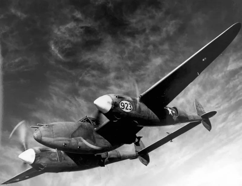 Lockheed p-38 Lightning истребители второй мировой войны